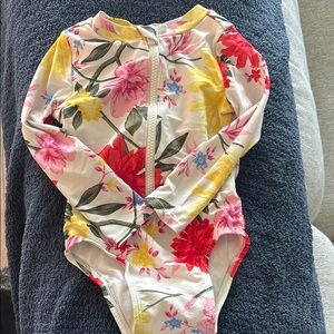 Old Navy floral swim one piece